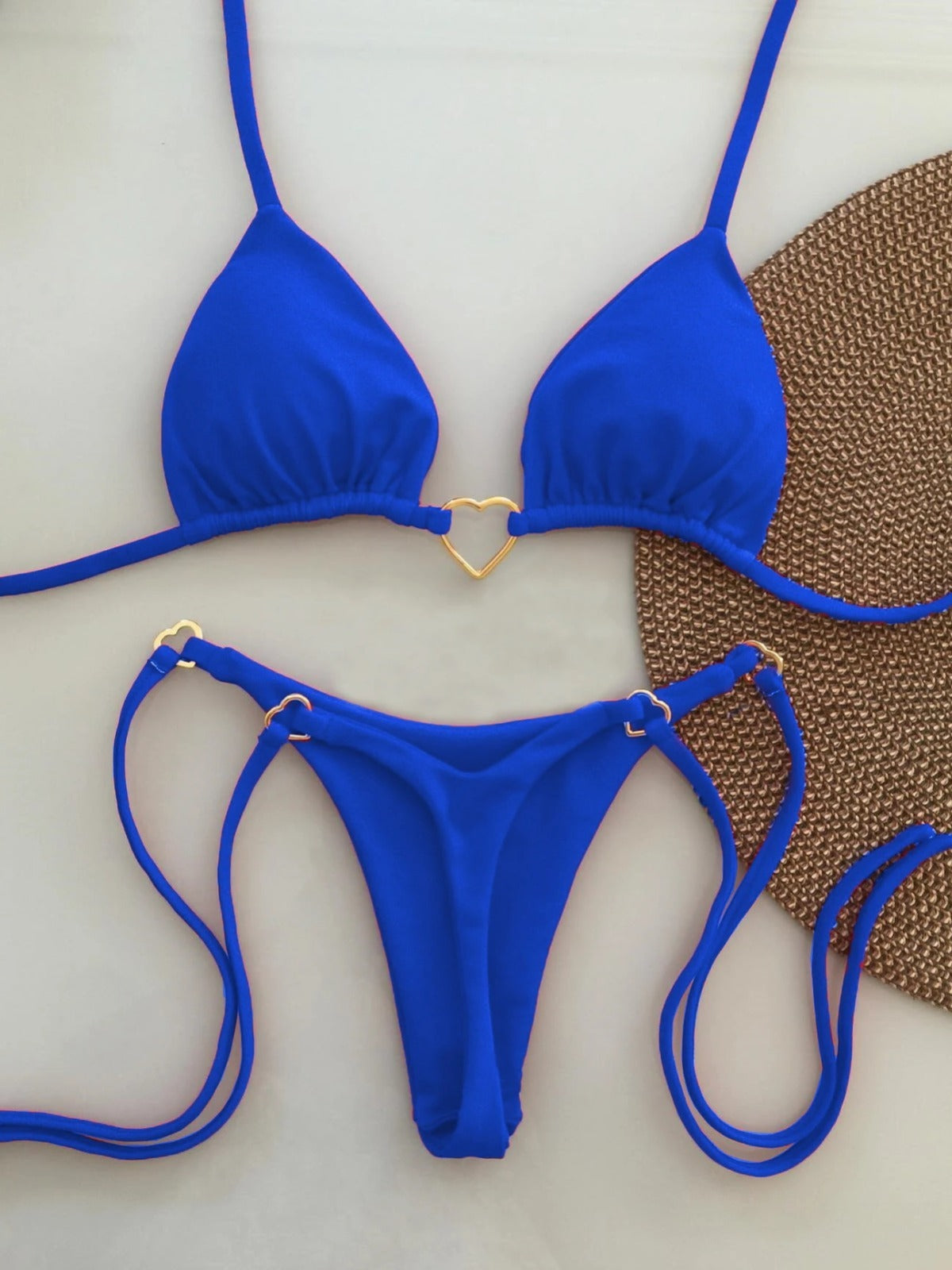 New Solid Color Bikini Low Waist