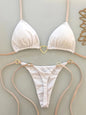 New Solid Color Bikini Low Waist