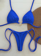 New Solid Color Bikini Low Waist